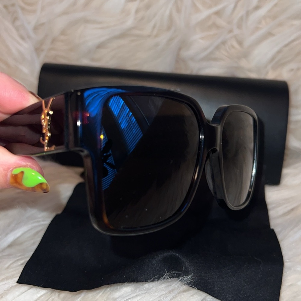 Saint Laurent tortoiseshell sunglasses
